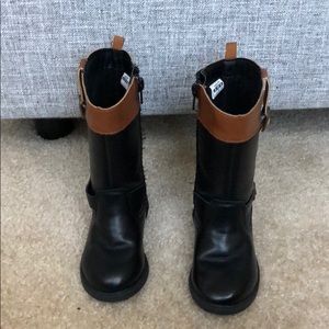 Carters girls zip up riding boots
